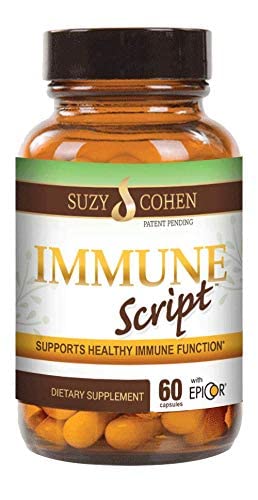 Script Essentials Immune Script bottle with capsules offers seasonal immune support and convenient daily use.