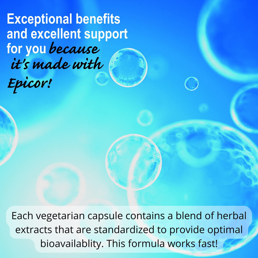 Script Essentials Immune Script with glass of water suggests easy daily intake.