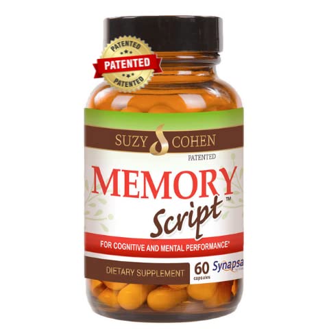 Script Essentials Memory Script bottle supports focus and recall for everyday tasks.