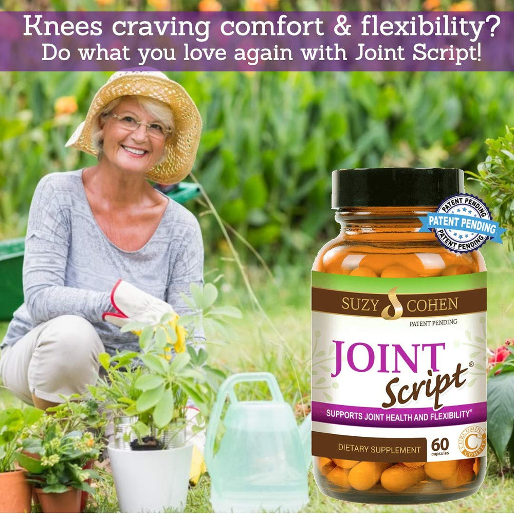 Script Essentials Suzy Cohen gluten-free veggie capsules underline stomach-friendly daily use