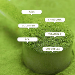 Sculpt Nation Greens Strawberry powder added to baked goods for convenient nutrition