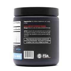 Sculpt Nation serving scoop with glass illustrates convenient dosing for longer, more intense sessions.