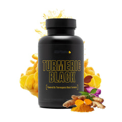 Sculpt Nation turmeric bottle closeup showing premium ingredients for overall wellness.
