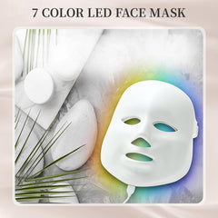 SDKWDH LED Face Mask portable design ideal for home, travel, or on-the-go care.