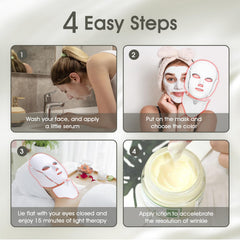 SDKWDH LED mask offers seven colors for customized skincare routines at home