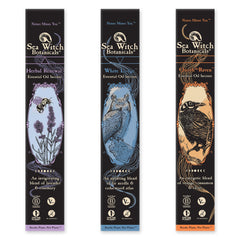 Sea Witch Botanicals Take-Flight Triad box front shows natural incense blends for mindful rituals.
