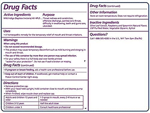 Seagate olive leaf ingredients label highlights plant-based components.
