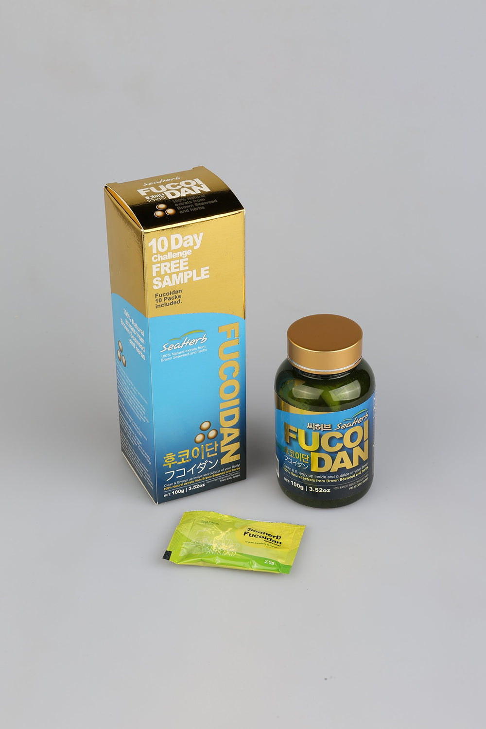 SeaHerb Fucoidan manufacturing process shows low molecular weight absorption