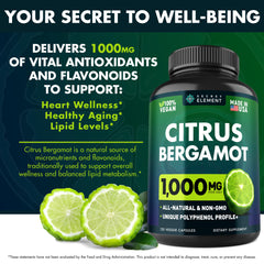 Secret Element Citrus Bergamot 3-pack packaging for convenient routine.
