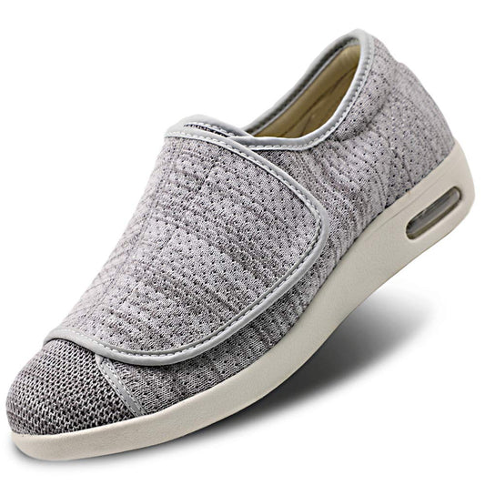 Secret Slippers air cushion design for shock absorption during daily walks.