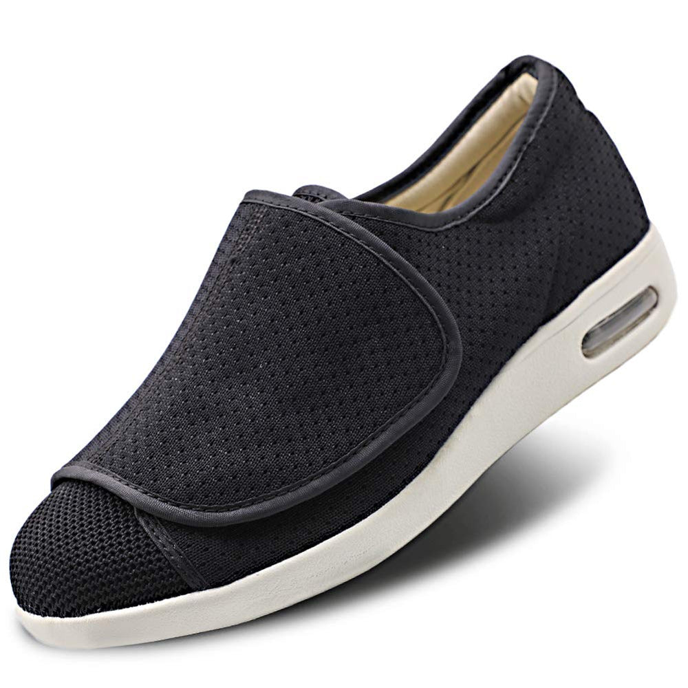 Secret Slippers arch-support walking shoe cushions each step for lasting comfort.