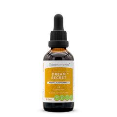 Secrets of the Tribe Dream Secret bottle ready for a calming nightly routine