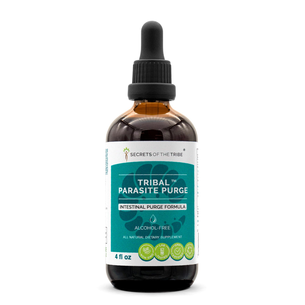 Secrets of the Tribe parasite extract bottle for daily wellness