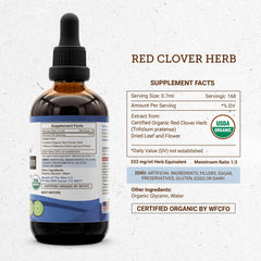 Secrets of the Tribe tincture pour demonstrates clean, alcohol-free herbal drops.
