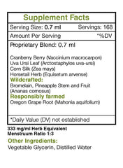 Secrets of the Tribe UTI Secret dropper in use with precise dosing