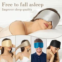 SECZIPE silk sleep mask color options illustrate design variety