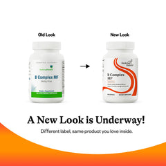 Seeking Health B Complex MF bottle emphasizes non-methylated B12 for flexibility.