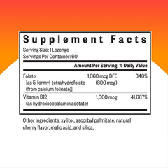 Seeking Health Hydroxo B12 lozenge packaging front emphasizing clean design