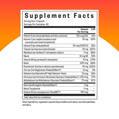Seeking Health Multivitamin One Sensitive packaging highlights one-a-day convenience.
