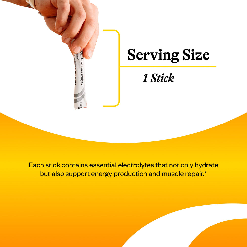 Pouring sticks into water demonstrates quick hydration during exercise.