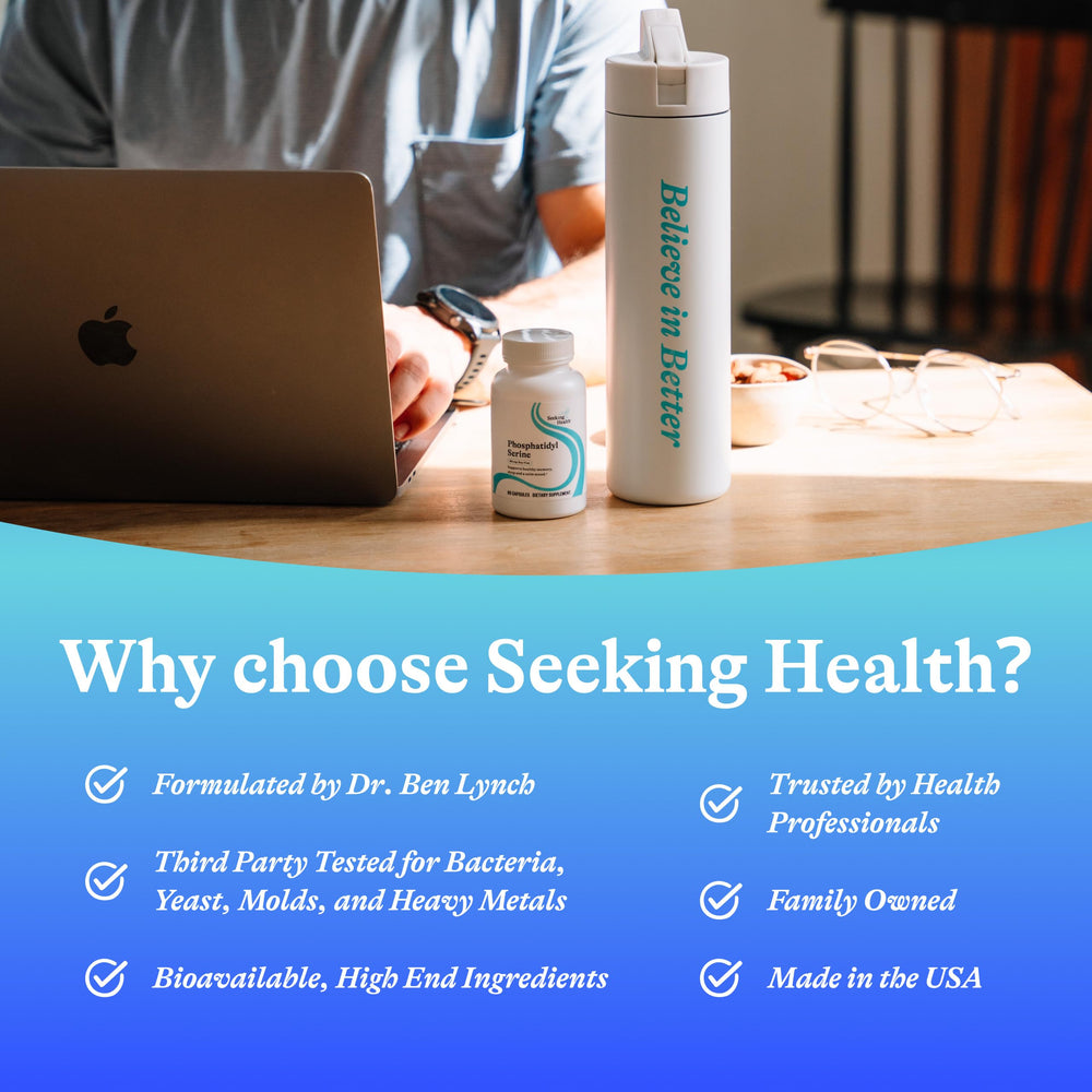 Seeking Health packaging process conveys quality manufacturing standards