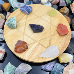 SeeuFun green aventurine and celestite for chakra balancing projects