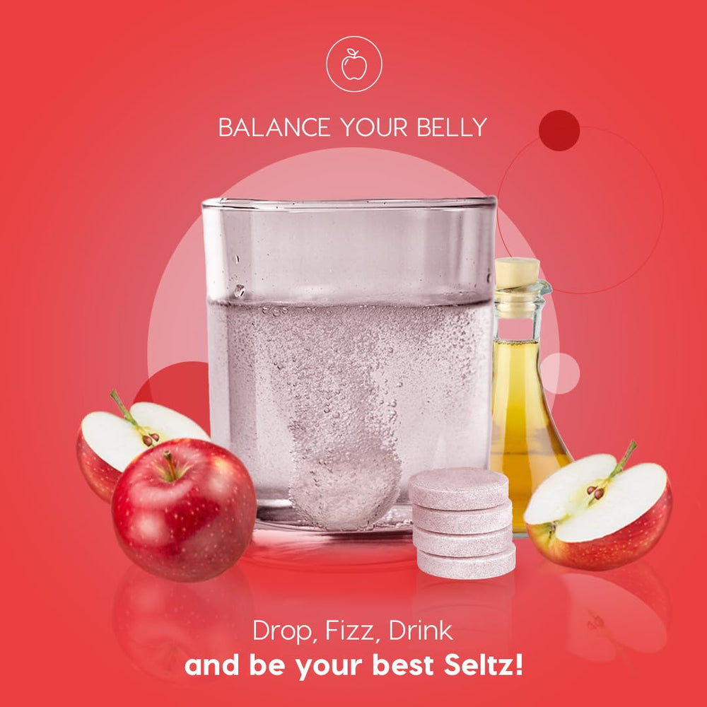 Seltz Balance on-the-go pack visual highlighting convenient daily nutrients