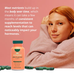 Semaine PMS Relief gift-ready packaging for self-care and planning.