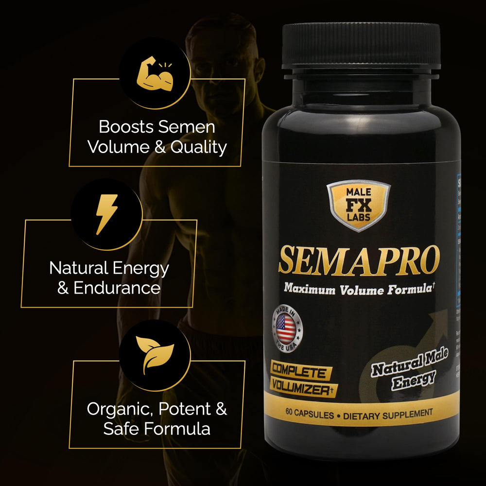 SEMAPRO organic ingredients blend supporting overall vitality