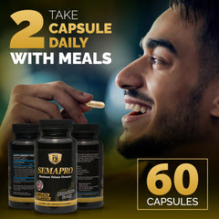 SEMAPRO semen health daily routine image highlighting ongoing support
