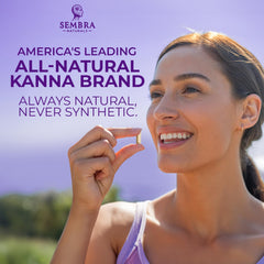 SEMBRA NATURALS KannaFocus daily use scene: a calm moment at your desk.