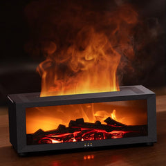 Senmul Essential Oil Diffuser flame ambience creates a cozy mood.