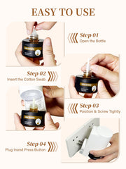 SenseFlow SF101 Pro plug-in diffuser in outlet for easy setup.