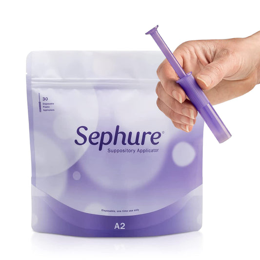 Sephure easy-to-use suppository applicator box for hygienic readiness