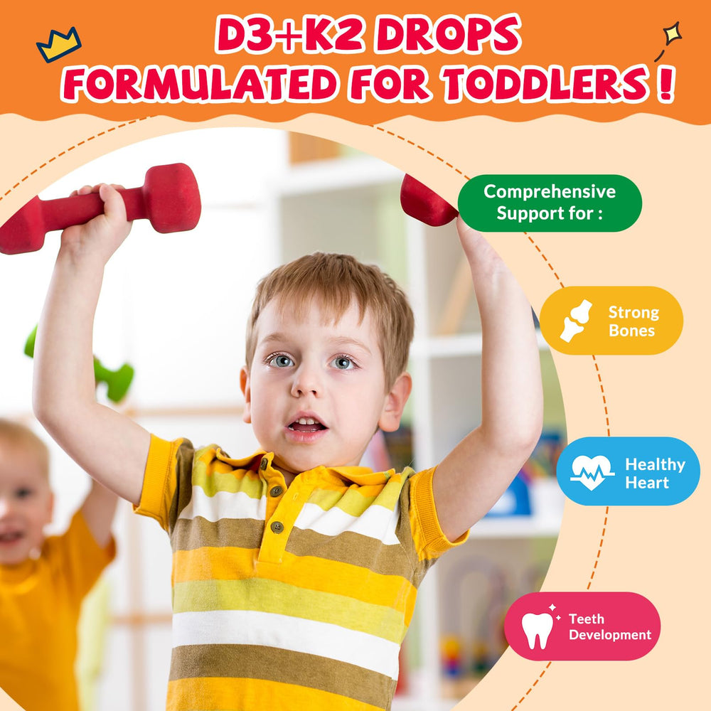 SEPT YAN dropper illustrates easy daily dosing for D3 K2.