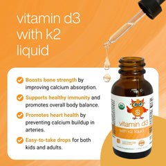Serawise Sunshine Vitamin D3 + K2 for bone support visuals