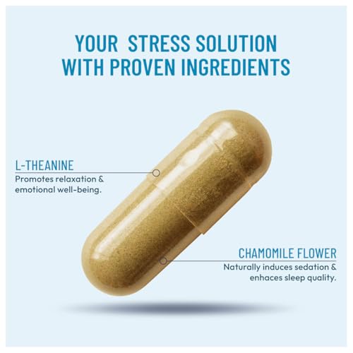 Serelax blend close-up highlighting calming GABA and L-Theanine.