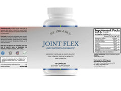 SSF Organics Joint Flex capsules resting to show easy daily use
