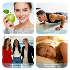 SERSANVE Ashwagandha magnesium capsules close-up, for calm energy support.