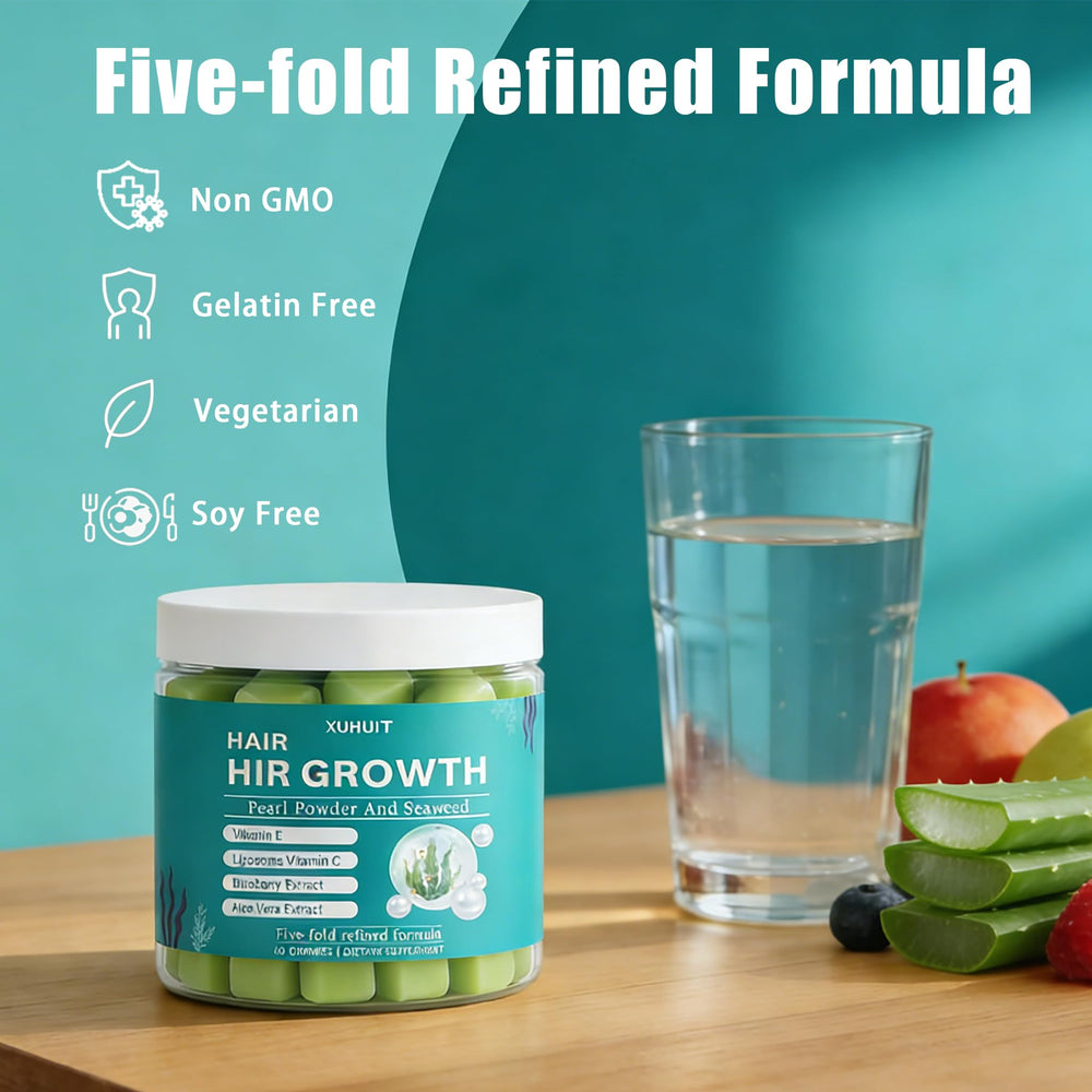 SERSANVE Seaweed Gummies packaging 60-count container for a monthly routine.