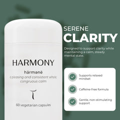 Setas Harmony active ingredients display with reishi and lion's mane.