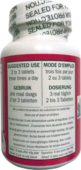 Seven Forests Astragalus 10+ tablets close-up, natural herbal formula
