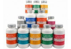 Seven Forests Zedoaria tablets bottle supports daily wellness and herbal balance.