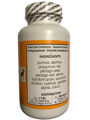 Seven Forests Pyrrosia bottle close-up highlighting easy daily dosing.
