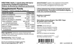 SFI Health Active B Complex vegan hypoallergenic badge signals allergen-free ingredients