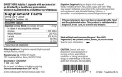 SFI Health Klaire Labs Digestive Enzymes packaging box for convenient use