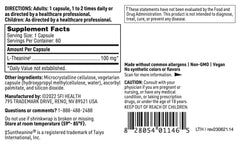 SFI Health Klaire L-Theanine bottle with gloss signals quality.