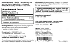 Klaire Labs pine bark extract vial highlighting natural antioxidant botanicals.