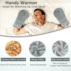 Sfiocoopck gloves with heat pockets for even warmth distribution.