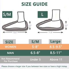 Sfiocoopck microwavable slippers non-slip sole for safety during rest